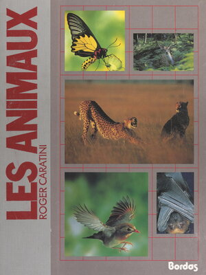 cover image of Les animaux